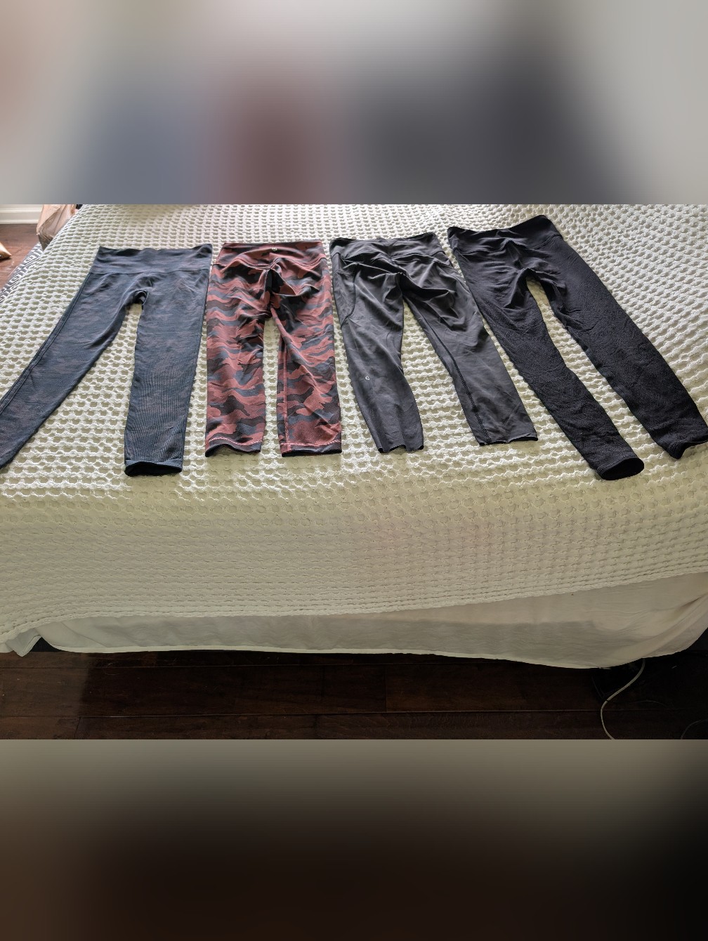 Assorted Activewear Leggings - 4 Pair Lululemon And Spanx